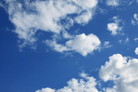 Clouds on blue sky. For you design