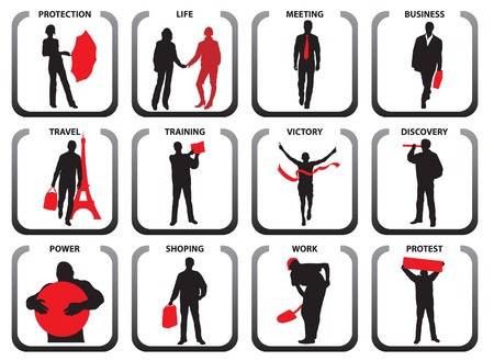 Life icon. のイラスト素材