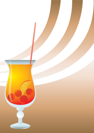 Cocktails. Abstract background for you designのイラスト素材