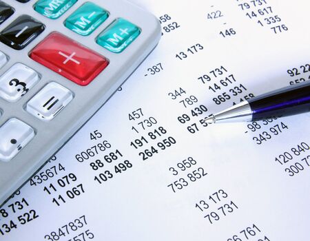 Accounting. For you designの写真素材