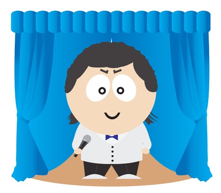 Show Host.のイラスト素材