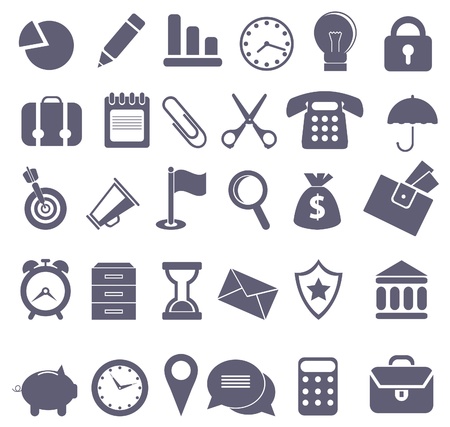 Icon setのイラスト素材