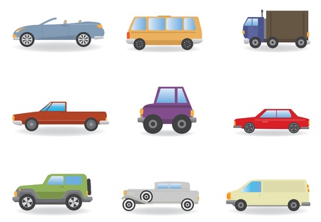 Cars  Vector set for you designのイラスト素材