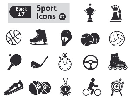 Sport icons  Vector set for you designのイラスト素材