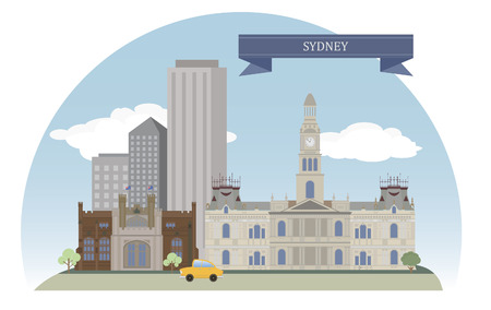Sydney, Australia  For you designのイラスト素材