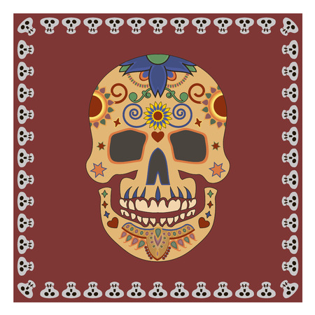 Day of the Dead. Vector for you designのイラスト素材