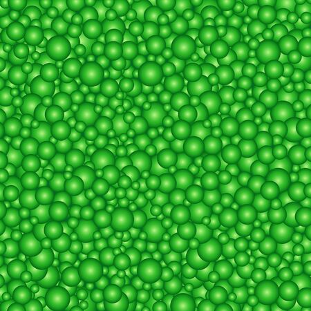 The beautiful simple many green gradient circles texture backgroundのイラスト素材