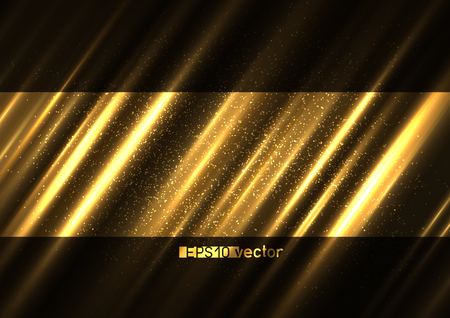shining light golden surface background Vector illustration.のイラスト素材