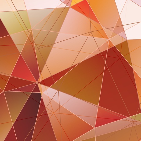 Red Triangle Abstract Background. のイラスト素材