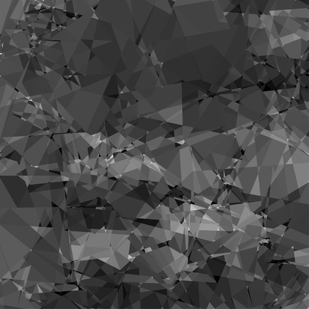 Black Triangle Abstract Background. Vector Pattern of Geometric Shapesのイラスト素材