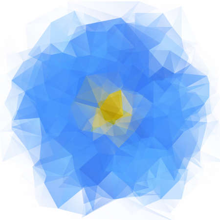 Abstract background of colored trianglesのイラスト素材