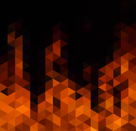 Colorful Triangle Abstract Background. Vector Pattern of Colored Geometric Shapesのイラスト素材