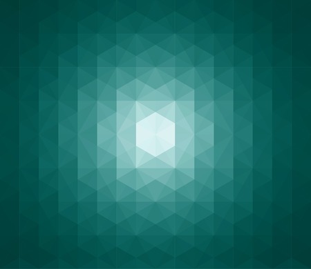 Vector abstract green background of colored trianglesのイラスト素材