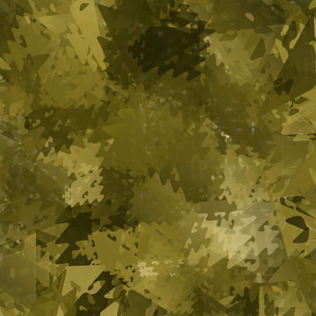 Abstract Vector Military Camouflage Background Made of Geometric Triangles Shapesのイラスト素材