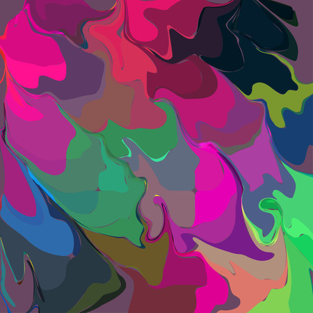 Vector Watercolor Colorful Background. Abstract Art Hand Paintのイラスト素材