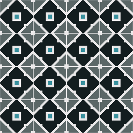 Vector Seamless Wallpaper. Vintage Colorful Pattern. Retro Color Backgroundのイラスト素材