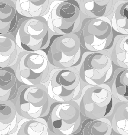 Vector wave background of doodle hand drawn linesのイラスト素材