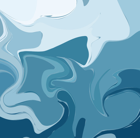 Vector Watercolor Blue Backgroundのイラスト素材