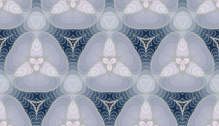 Retro abstract Seamless Vector Wallpaper background.のイラスト素材