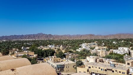 Cities and buildings of the city Nizwa Oman during the trip to tourism.の写真素材