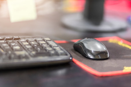 mouse and the computer use in the workplace.and In the use of business technology
