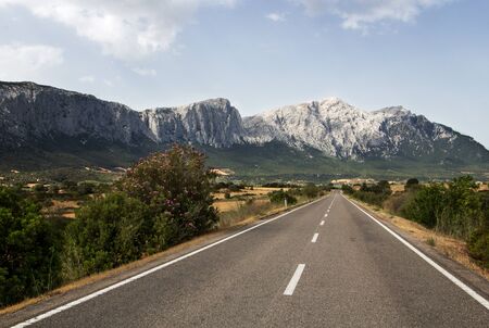 view at mountains Supramonteの写真素材