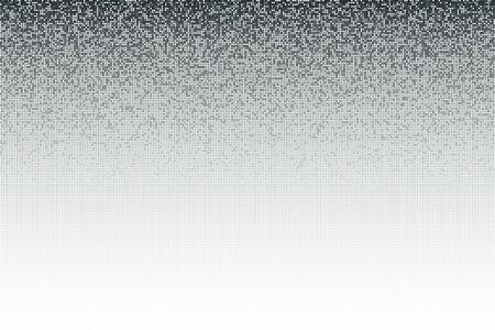 Gradient silver gray seamless shimmer background with shiny round paillettes. Sparkle glitter techno background .Gray Technology Background, vector illustrationのイラスト素材