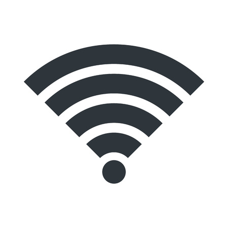 WIFI icon for signal connection symbol. Vector Illustration design.のイラスト素材