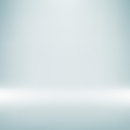 Studio photo background. Vector grey spotlight room backdrop. Light abstract gradient backgroundのイラスト素材