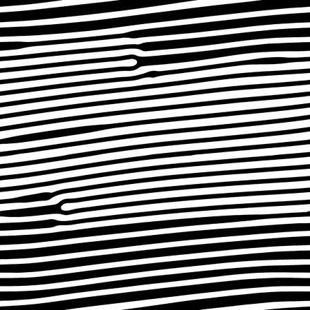 Abstract background of vector organic irregular lines maze pattern. Black and white chaotic designのイラスト素材