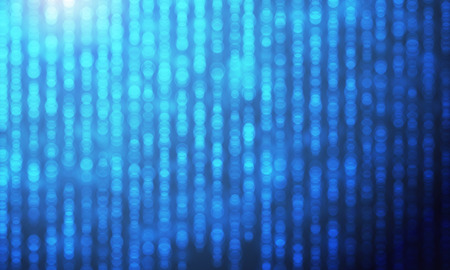 Blue light sparkling glitter and sequins shimmer on vector background. Luxury gleaming defocused shine and bokeh glow wall for stage or cosmetic product backdropのイラスト素材