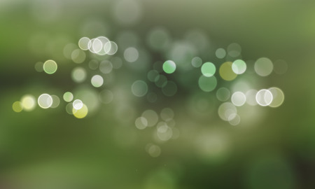 Light blurs or defocused lights spots and lens flare effect for vector backgroundのイラスト素材