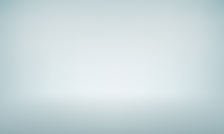 White studio background with spotlight gradient for premium, luxury product shooting. Vector white clean light room with empty floor backdropのイラスト素材