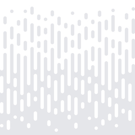 Abstract geometric pattern on seamless white halftone minimal background. Gradient with simple trendy graphic texture for interior wall decor tile or background designのイラスト素材
