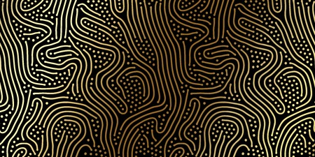 Christmas holiday golden background template for New Year greeting card. Vector gold abstract pattern for gift wrapping paper or Christmas and New Year wrapper seamless shiny golden background designのイラスト素材