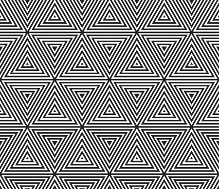 Abstract geometric pattern vector background of seamless triangle mosaic grid lines with rhombus wireframe patternのイラスト素材
