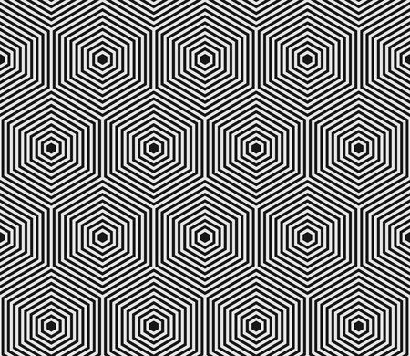 Abstract geometric Bauhaus trend pattern.のイラスト素材