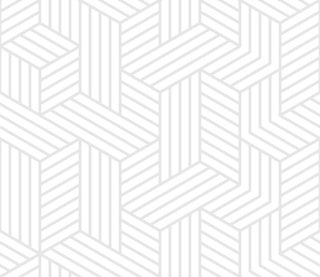 Abstract geometric lines and cubes 3D pattern.のイラスト素材