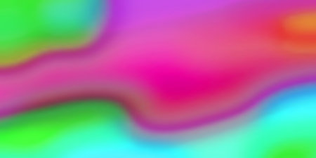 Color blend liquid abstract iridescent pattern background. Vector holographic fluid colors blend...