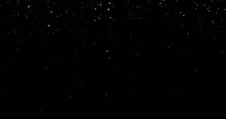 Golden glitter  with sparkling lightの写真素材