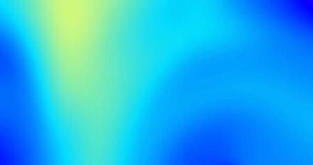 Abstract color gradient background with iridescent fluid flow effect. Liquid color flow gradient pattern and abstract distortion blue and yellow on translucent matte backgroundの写真素材