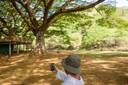 Man doing a selfie on the phone