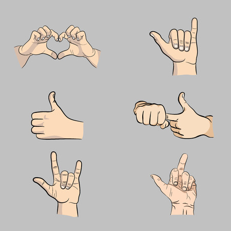hands iconのイラスト素材