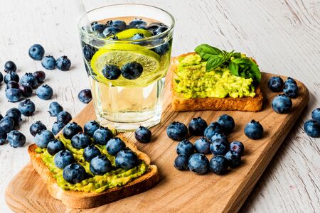 healthy food and drink.の写真素材