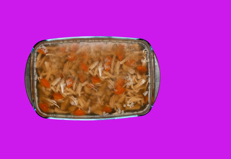 Homemade jelly meat Jellied pork and beef Holodec traditional Russian food Ingredients for lunch on isolated backgroundの写真素材