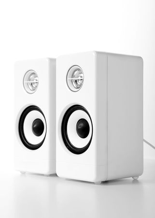 White speakerの写真素材