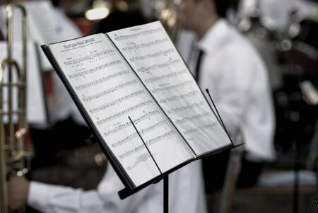 Musical notesの写真素材