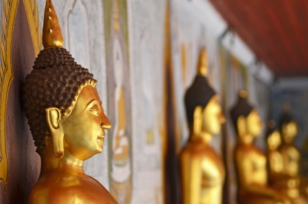 Buddha statuesの写真素材