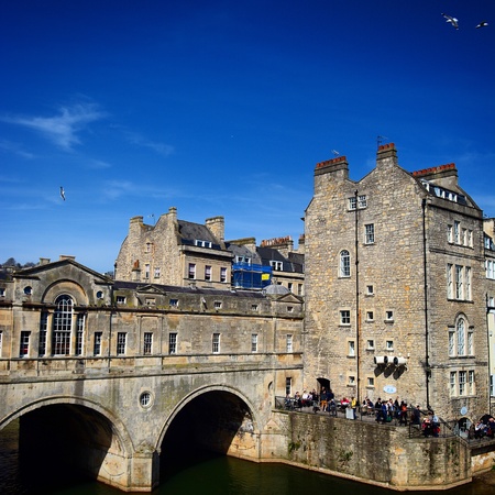 Bath City in South West of Londonの素材