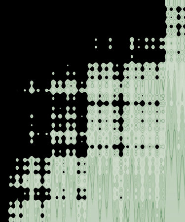 abstract pattern on black